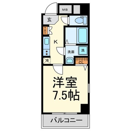 Alii Ⅰの物件間取画像